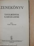 Zenekönyv - Tanulmányok/Kamarazene