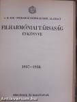 A M. Kir. Operaház zenekarából alakult Filharmoniai Társaság évkönyve - 4 kötet