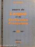 Cours de Langue et de Civilisation Francaises III.