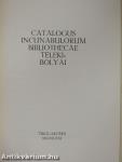 Catalogus incunabulorum Bibliothecae Teleki-Bolyai