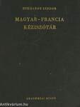 Magyar-francia kéziszótár