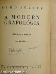 A modern grafológia