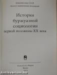 A XX. század első felének polgári szociológiájának története (orosz nyelvű)
