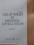 Great Issues in Western Civilization I.