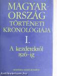 Magyarország történeti kronológiája I-IV.