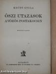 Őszi utazások a vörös postakocsin