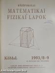 Középiskolai matematikai és fizikai lapok 1993. november