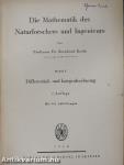 Die Mathematik des Naturforschers und Ingenieurs I.