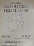Középiskolai matematikai és fizikai lapok 1994. szeptember