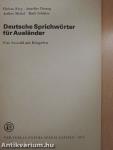 Deutsche Sprichwörter für Ausländer