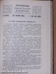 Természettudományi Közlöny 1909. január-december/Pótfüzetek a Természettudományi Közlönyhöz 1909. január-december