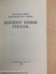 Szegény ember fiának