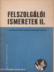 Felszolgálói ismeretek II.