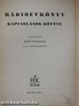 Rádióévkönyv kapcsolások könyve 1948