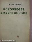 Közösséges emberi dolgok