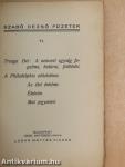 Treuga Dei: A nemzeti egység fogalma, határai, feltételei/A Philadelphia ablakában/Az élet értelme/Életeim/Mai jegyzetek