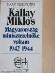 Magyarország miniszterelnöke voltam 1942-1944 1-2.