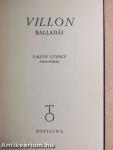 Villon balladái Faludy György átköltésében