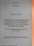 Az explicitség biztosításának feltételei és lehetőségei természetes nyelvi szövegek interpretációjában