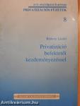 Privatizáció befektetői kezdeményezéssel