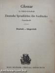 Glossar zu Schulz-Griesbach Deutsche Sprachlehre für Ausländer