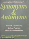 Collins Gem Dictionary of Synonyms & Antonyms