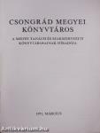 Csongrád megyei könyvtáros 1971. március