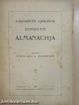 A Budapesti Ujságirók Egyesülete Almanachja 1906 (rossz állapotú)