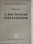 A mai magyar nyelvjárások
