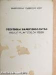 Tűzvédelmi szakvizsgaanyag vállalati villanyszerelők részére