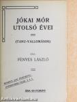 Jókai Mór utolsó évei