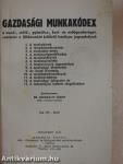Gazdasági munkakódex