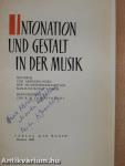 Intonation und Gestalt in der Musik (dedikált példány)