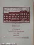 Évkönyv a Budapesti Szent István Gimnázium 1997-98. tanévéről