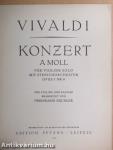 Violinkonzert A-moll Op. 3. Nr. 6.