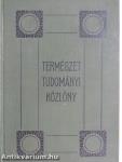 Természettudományi Közlöny 1908. január-december/Pótfüzetek a Természettudományi Közlönyhöz 1908. január-december