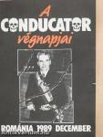 A Conducator végnapjai