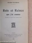 Rois et Reines que j'ai connus