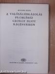 A valóságábrázolás problémái George Eliot regényeiben