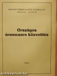 Magyar Éremgyűjtők Egyesülete Országos éremcsere közvetítés 1975/1