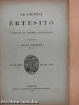 Akadémiai Értesítő 1902 augusztus-szeptember