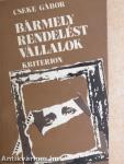 Bármely rendelést vállalok