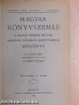 Magyar Könyvszemle 1927. január-december