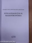 Közgazdaságtan II.