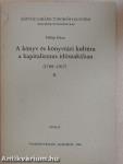 A könyv és könyvtári kultúra a kapitalizmus időszakában (1789-1917) II.