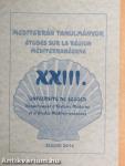 Mediterrán tanulmányok XXIII.