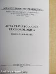 Acta Climatologica et Chorologica XLVII-XLVIII.