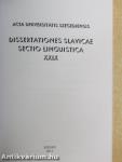 Dissertationes Slavicae XXIX