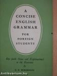 A Concise English Grammar for Foreign Students