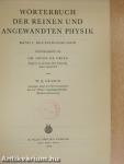 Wörterbuch der reinen und angewandten Physik 1